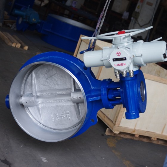 Butt weld hard seat butterfly valve